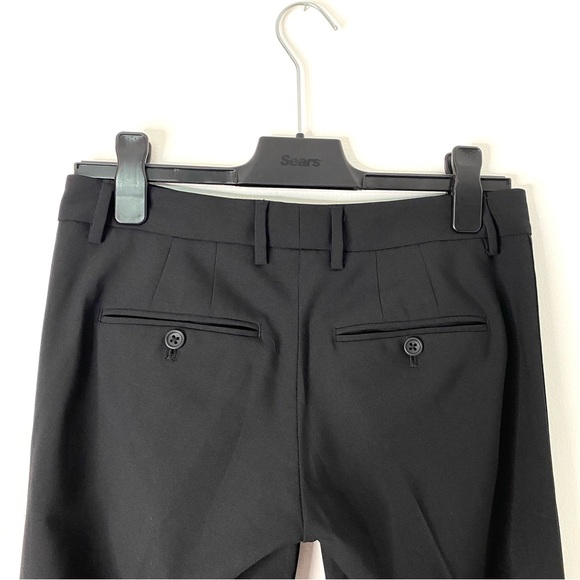 Vince Black Wool Trousers - Picture 7 of 11